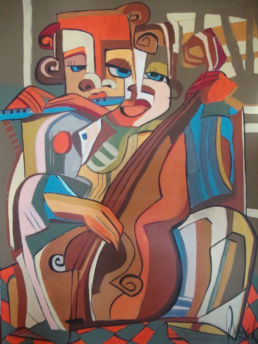 900x1200 Duo (Sonja Brzak) - Duo Painting