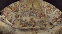 240x134 Ultra Hd 4k Real Time Shot,painting Of Cupola Of Duomo In Florence - Duomo Painting