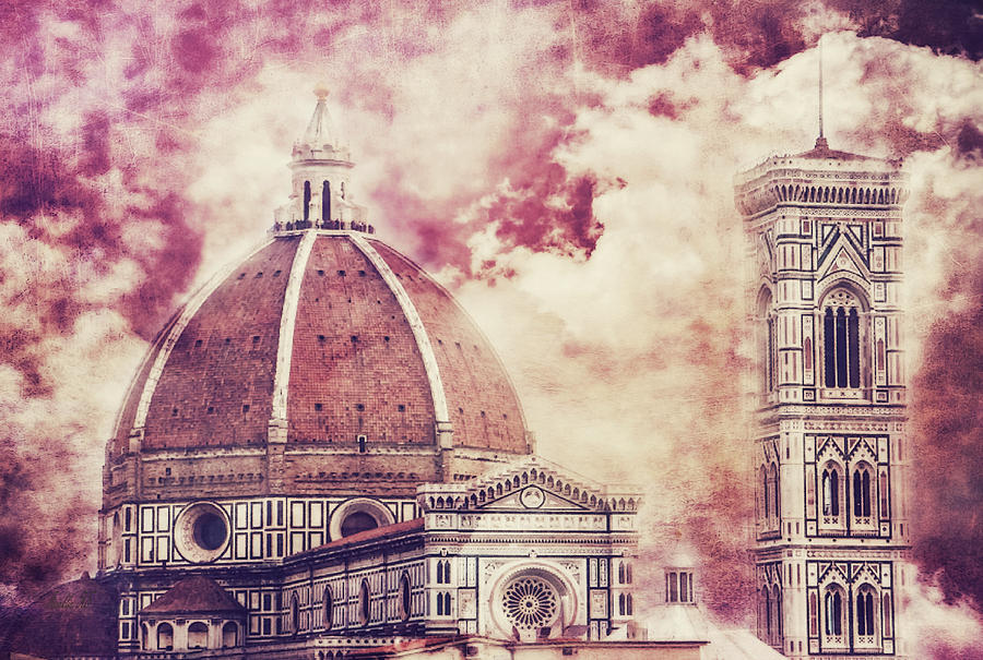 900x605 Il Duomo Painting By Kafra Art - Duomo Painting