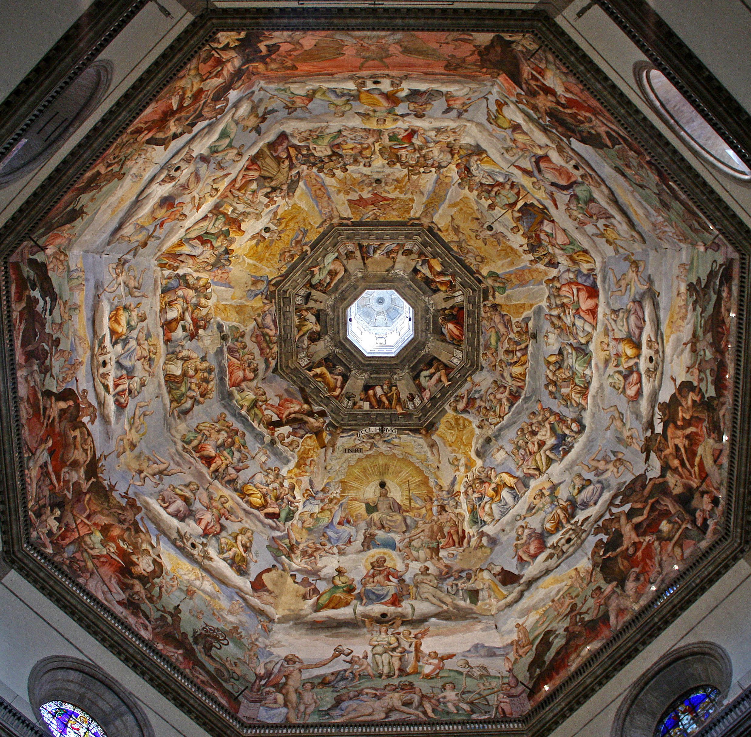 2475x2430 Duomo, Last Judgement, Giorgio Vasari Art I Love - Duomo Painting