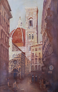 190x300 Duomo Paintings Fine Art America - Duomo Painting