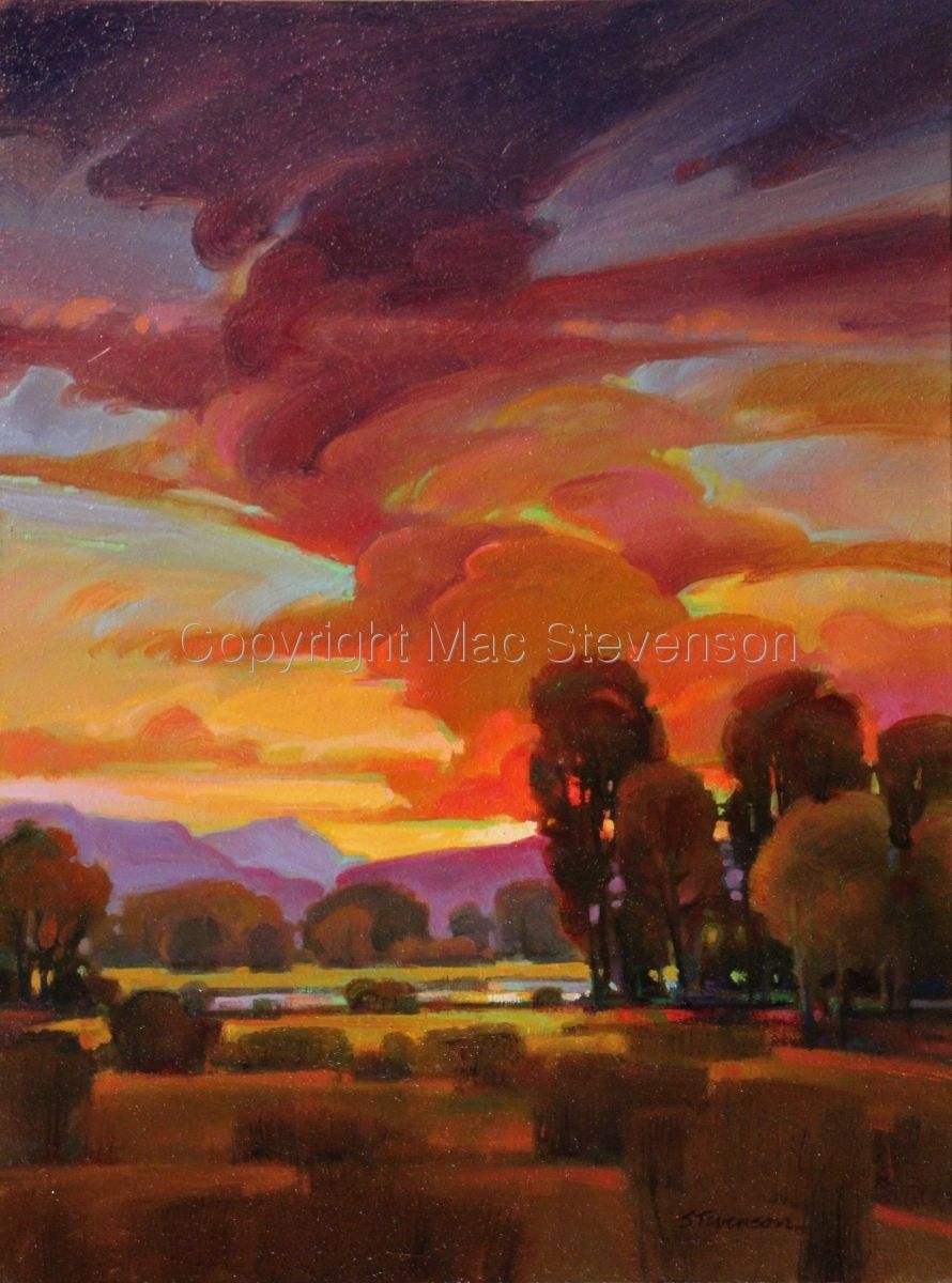890x1200 Contemporary Painting - Dusk Painting