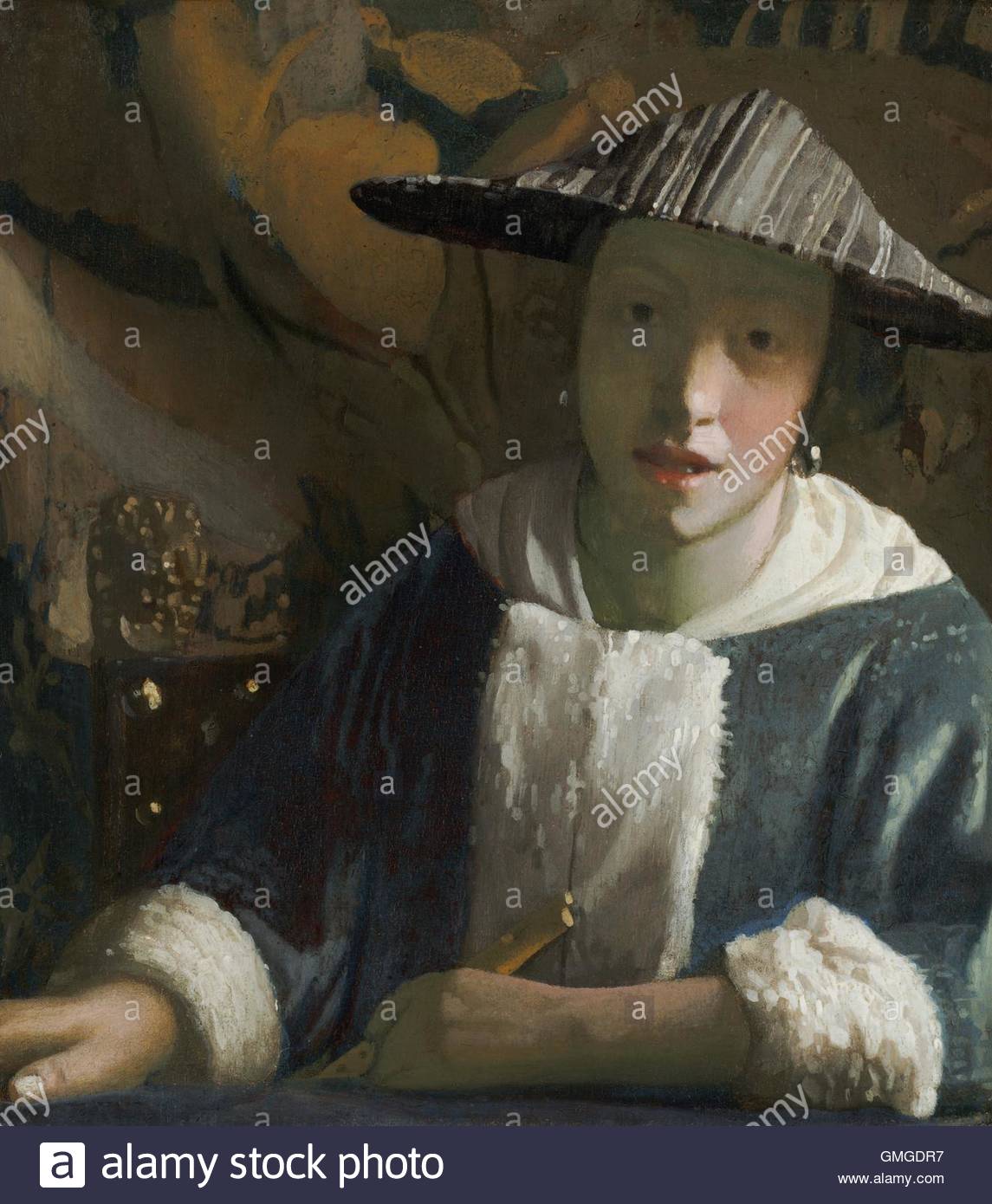 1145x1390 Girl With A Flute, By Johannes Vermeer, C. 1665 70, Dutch Painting - Dutch Girl Painting
