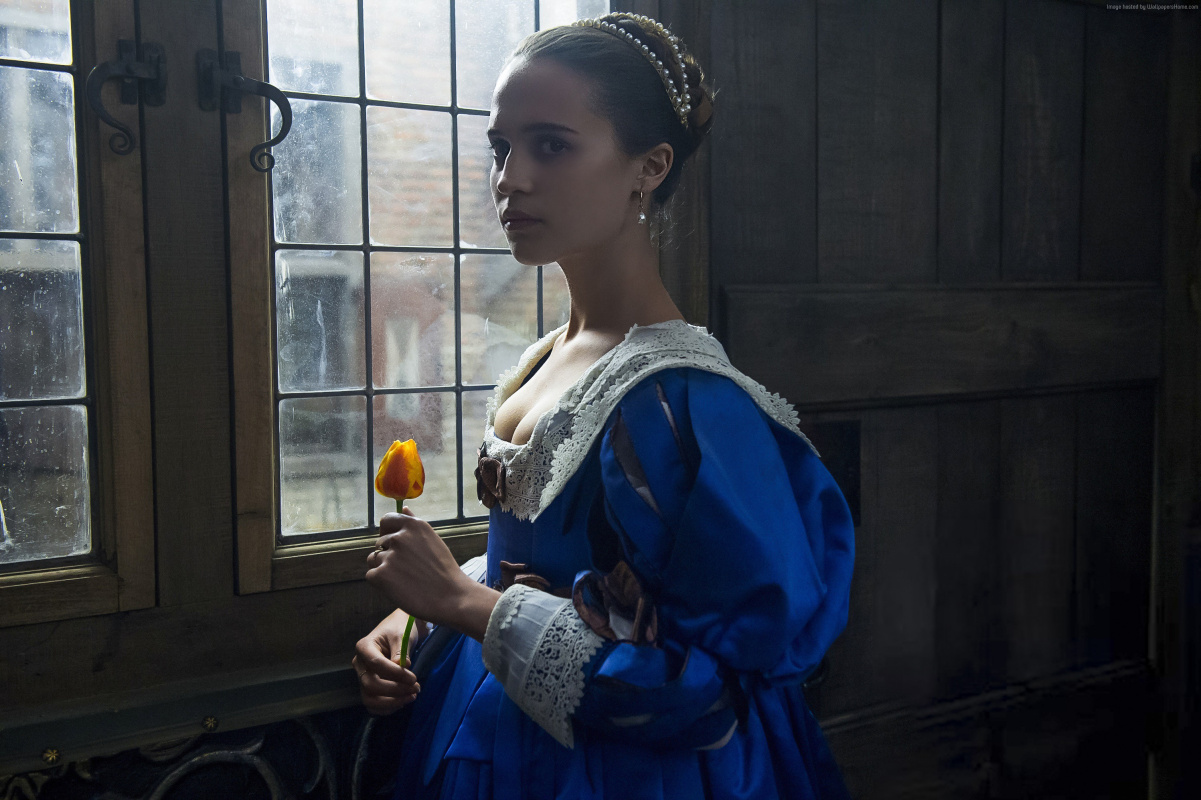 1201x800 Tulip Fever Dutch Painting Behind The New Film With Alicia - Dutch Girl Painting