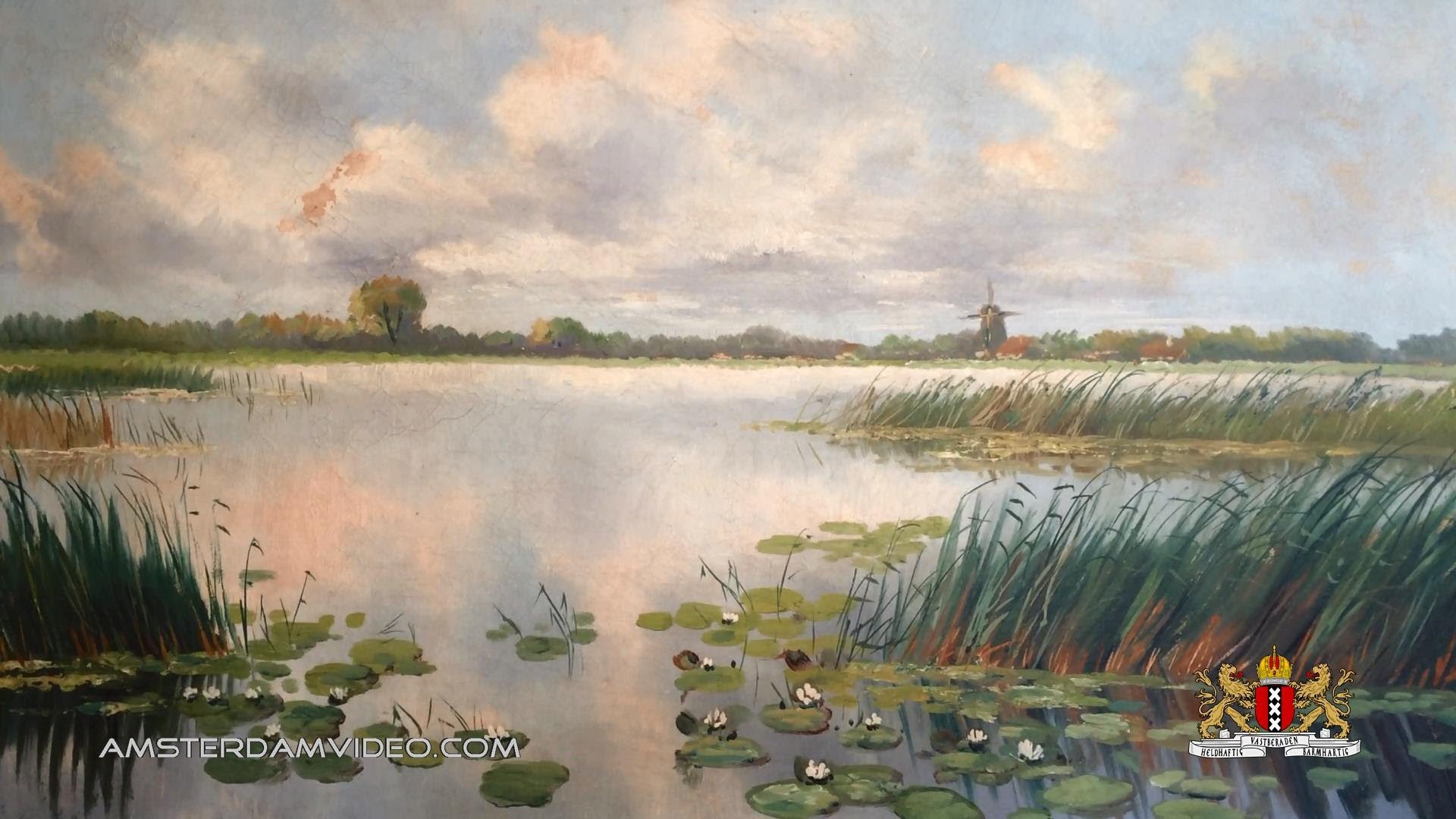 1920x1080 Nice Dutch Landscape Painting (2.4.14 - Dutch Landscape Painting