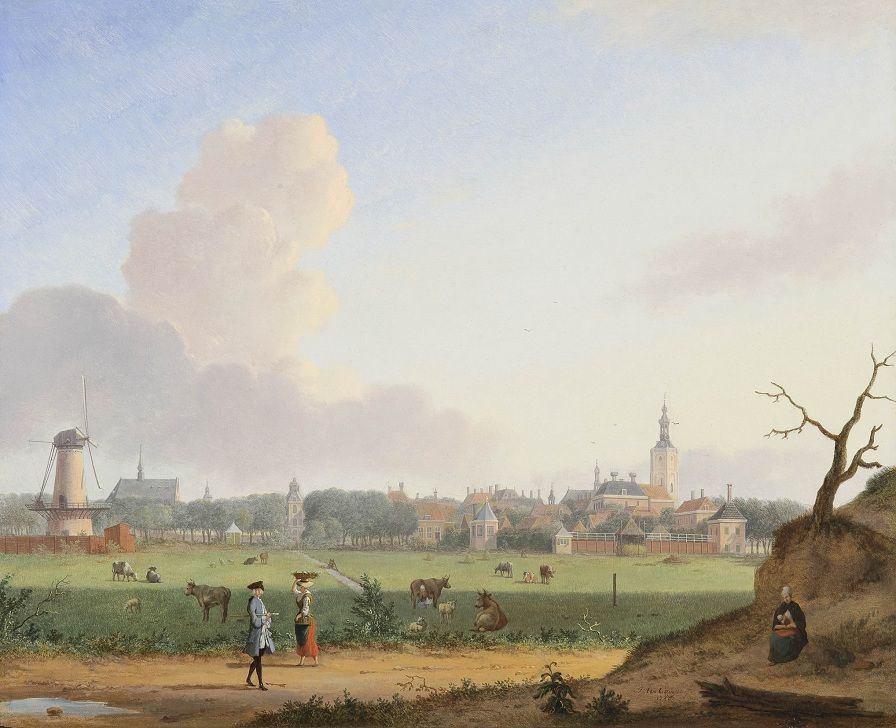 896x728 Dutch Landscape Painters Jan Ten Compe (1713 1761) Dutch - Dutch Landscape Painting