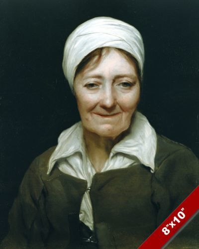 400x500 Old 1600's Flemish Dutch Woman Portrait Painting Art Real Canvas - Dutch Woman Painting