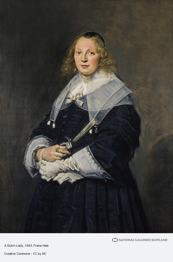 600x909 A Dutch Lady National Galleries Of Scotland - Dutch Woman Painting