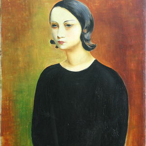 300x300 Artwork By Moise Kisling - Dutch Woman Painting