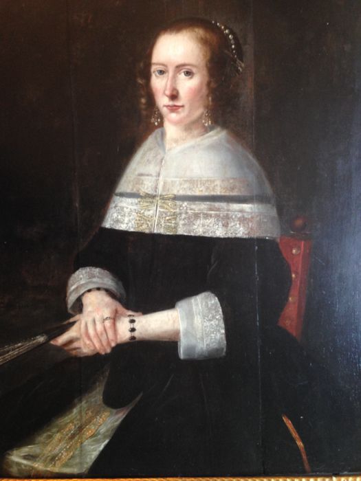 525x700 Dutch Master (Around 1660) - Dutch Woman Painting