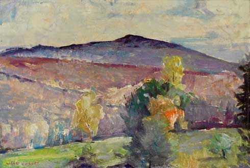 490x330 Painter Albert Quigley Mary's Farm - Duvall Painting