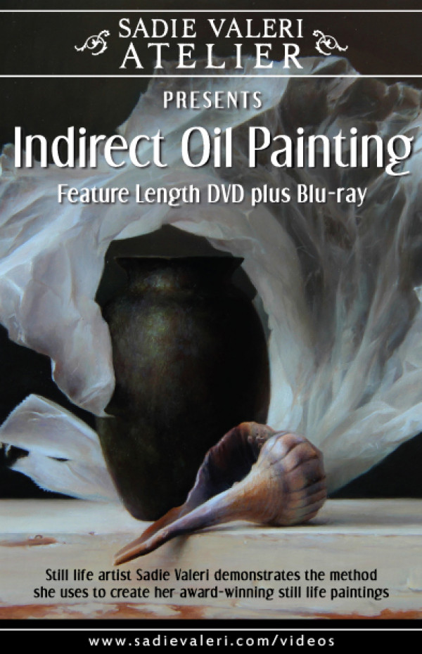 600x930 Indirect Oil Painting Sadie Valeri Dvd - Dvd Painting