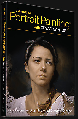 263x400 Cesar Santos Secrets Of Portrait Painting - Dvd Painting