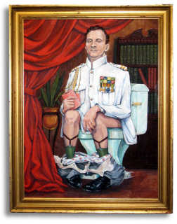 252x320 Red Dwarf Auction To Help Cancer Charity - Dwarf Painting