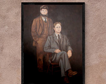 340x270 Dwight Schrute Etsy - Dwight Painting