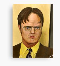 210x230 Dwight Schrute Painting Amp Mixed Media Canvas Prints Redbubble - Dwight Schrute Painting