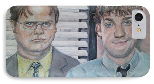 600x327 Dwight Schrute Iphone 7 Cases Fine Art America - Dwight Schrute Painting
