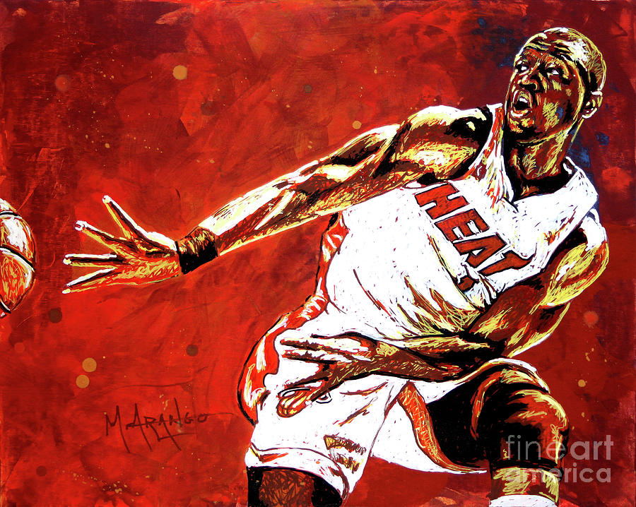 Dwyane Wade Painting At Paintingvalley.com 