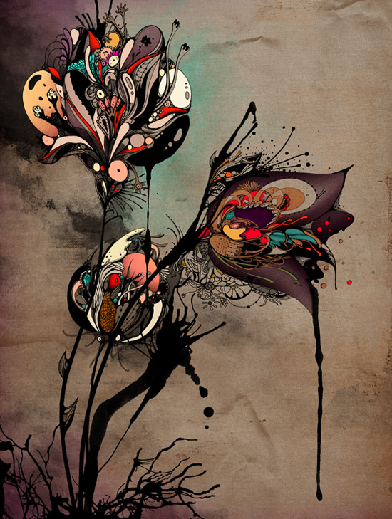 550x729 Plaza Mag Perfume Flowers - Dying Flower Painting