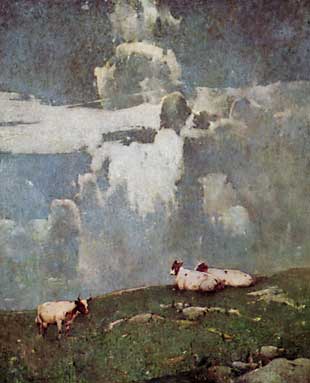 310x383 Emil Carlsen Landscapes - E Carlsen Painting