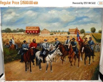 340x270 General Lee Painting Etsy - E Lee Oil Painting
