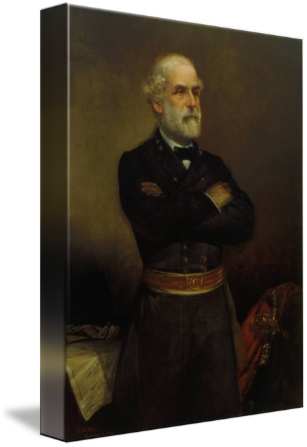 447x650 Robert E. Lee, 1876 (Oil On Canvas) By The Fine Art Masters - E Lee Oil Painting