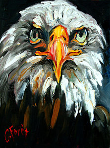 222x300 Eagle Eye Paintings Fine Art America - Eagle Eye Painting