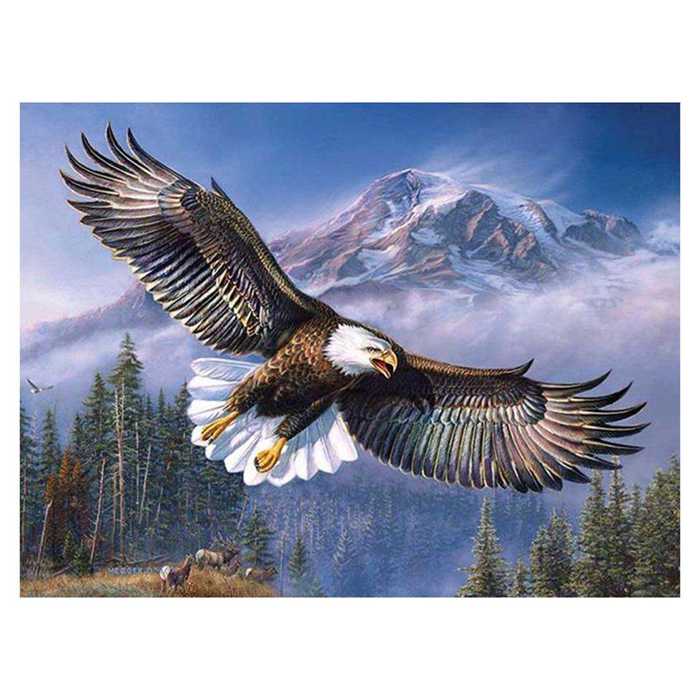 1001x1001 Diy Flying Eagle Diamond Embroidery Painting Full Drill Mosaic - Eagle Flying Painting