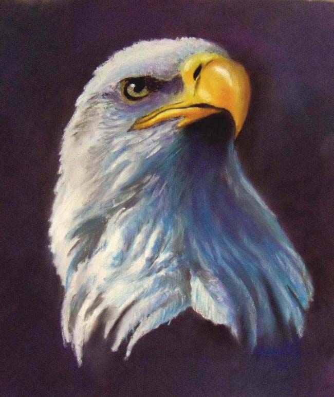 650x772 Eagle Head - Eagle Head Painting