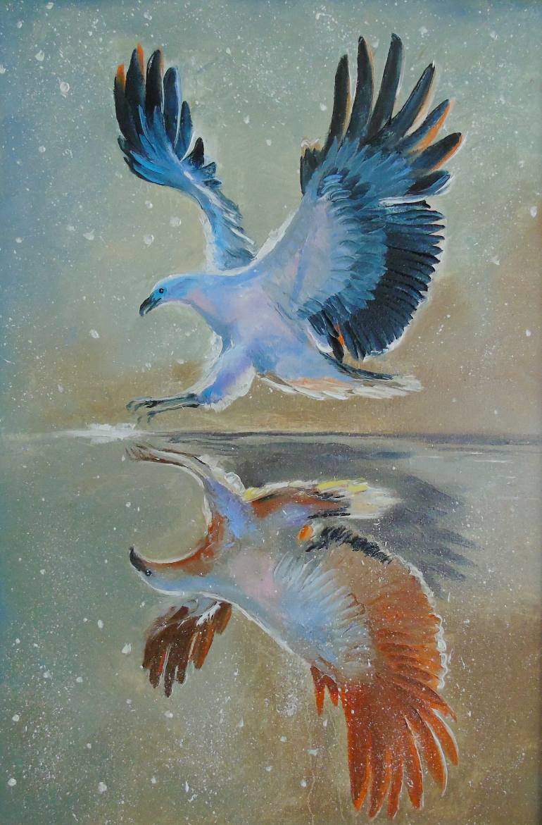 770x1171 Saatchi Art Eagle Painting By Olha Darchuk - Eagle Painting