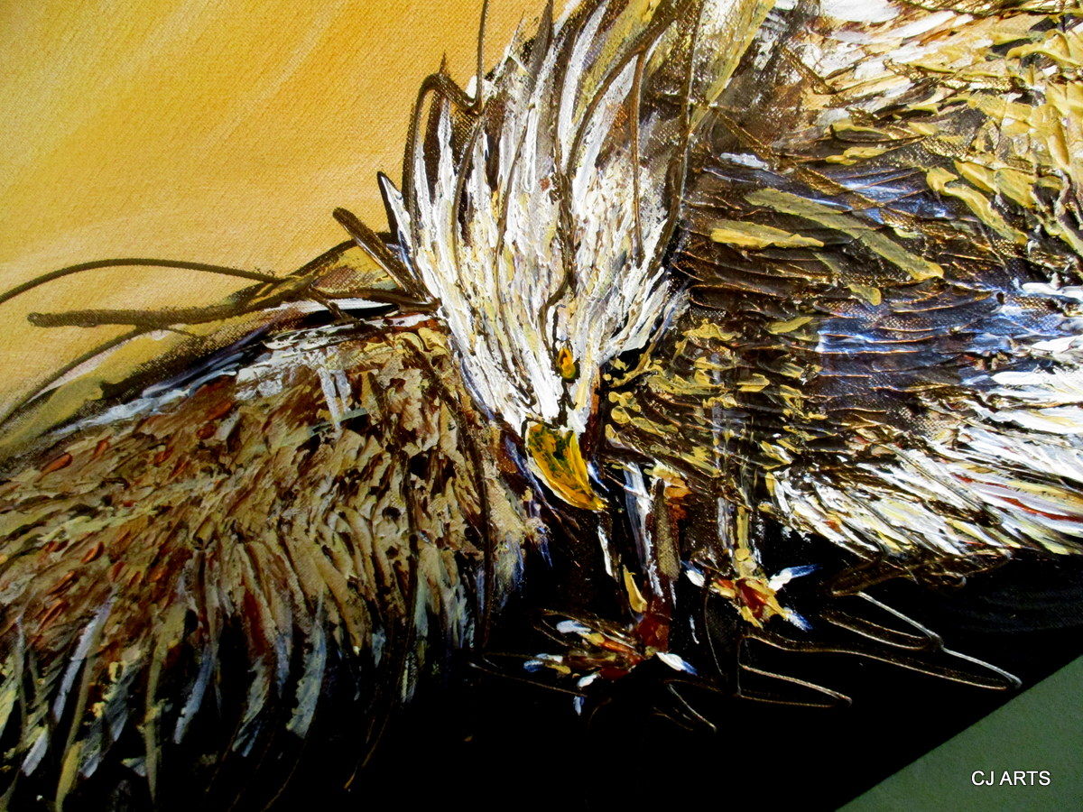 1200x900 Flying Eagle (Cj Arts) - Eagle Painting Abstract