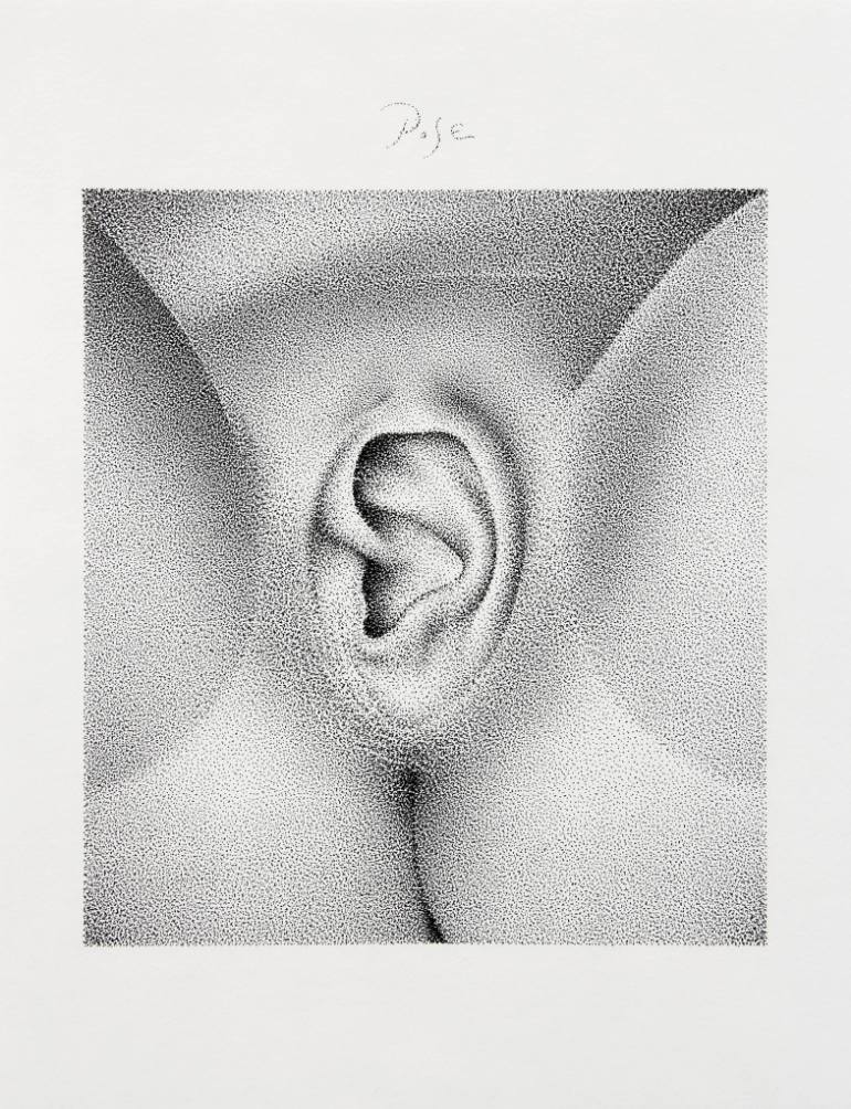 770x1004 Saatchi Art Perfect Ear Painting By Igor Pose - Ear Painting