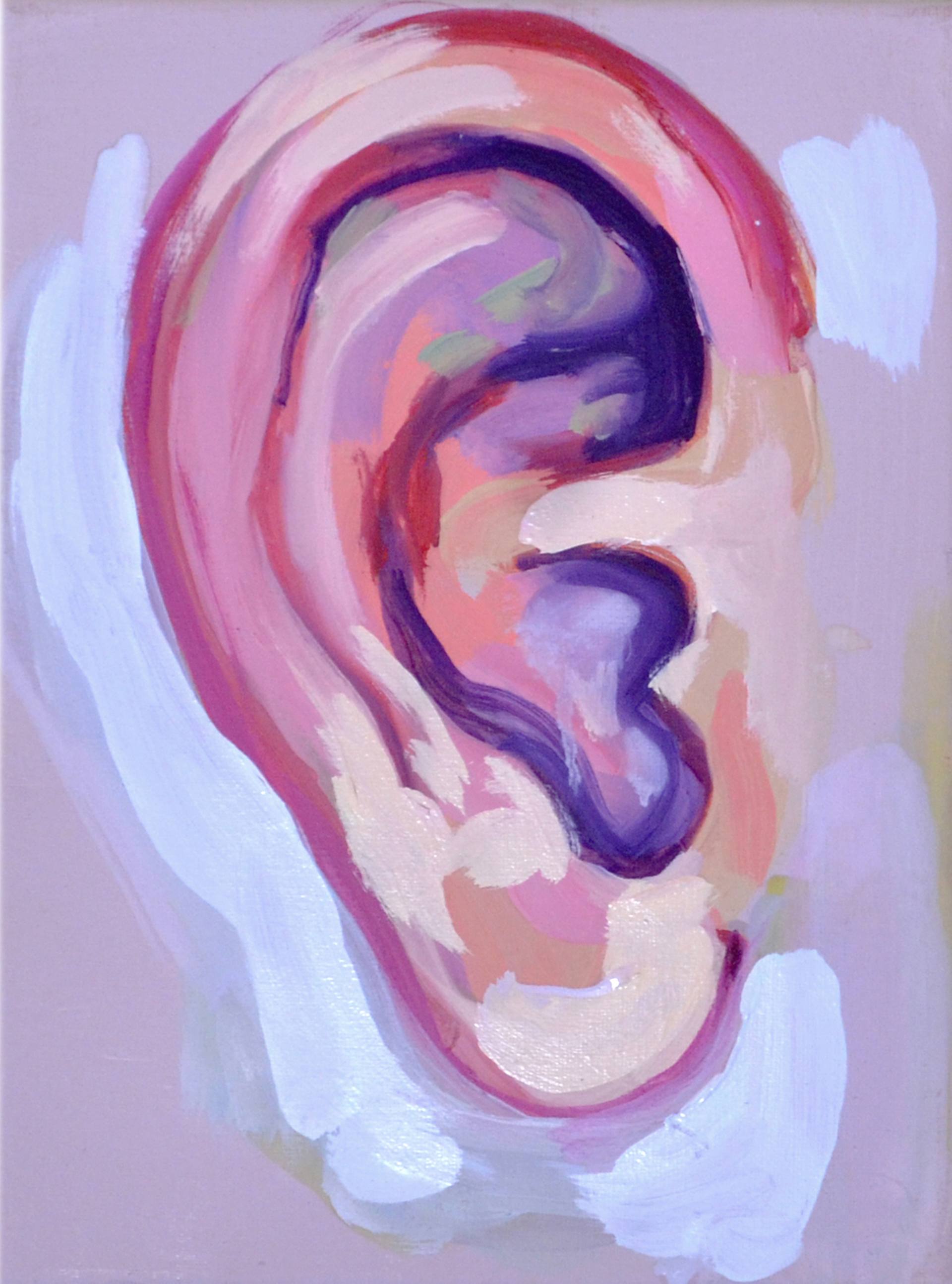 1920x2587 Saatchi Art Play It By Ear Painting By Mia Cathcart - Ear Painting