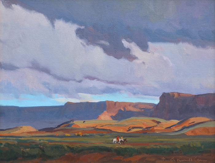 700x533 G. Russell Case Maxwell Alexander Gallery - Earl Glenn Russell Painting