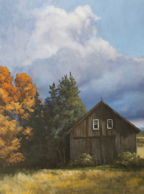 596x800 Early Autumn Days An Online Acrylic Painting Lesson Tim Gagnon - Early Autumn Painting