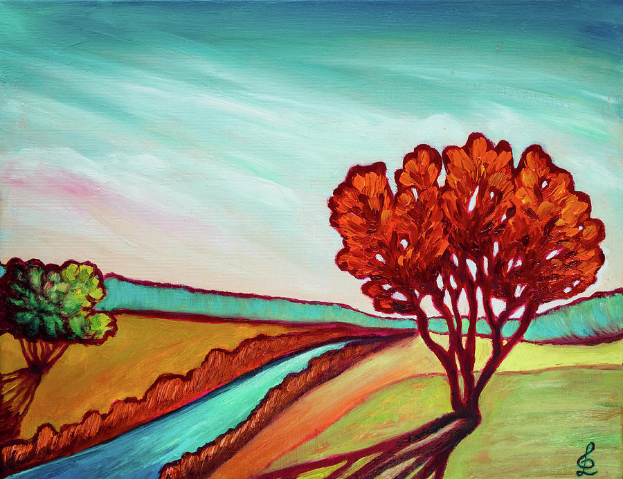 Early Autumn Painting at PaintingValley.com | Explore collection of ...