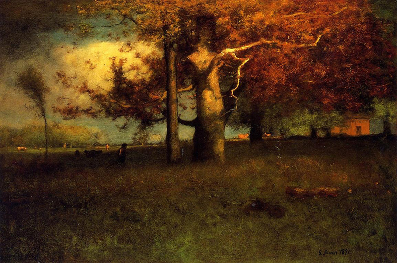 800x531 Artwork By George Inness - Early Autumn Painting