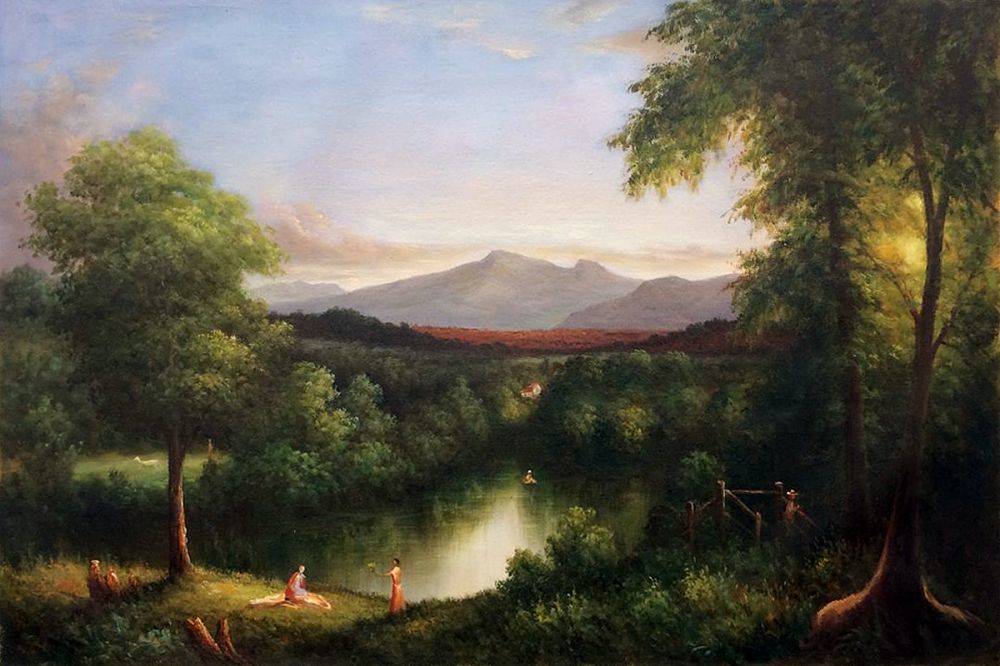 1000x666 Cole - Early Autumn Painting
