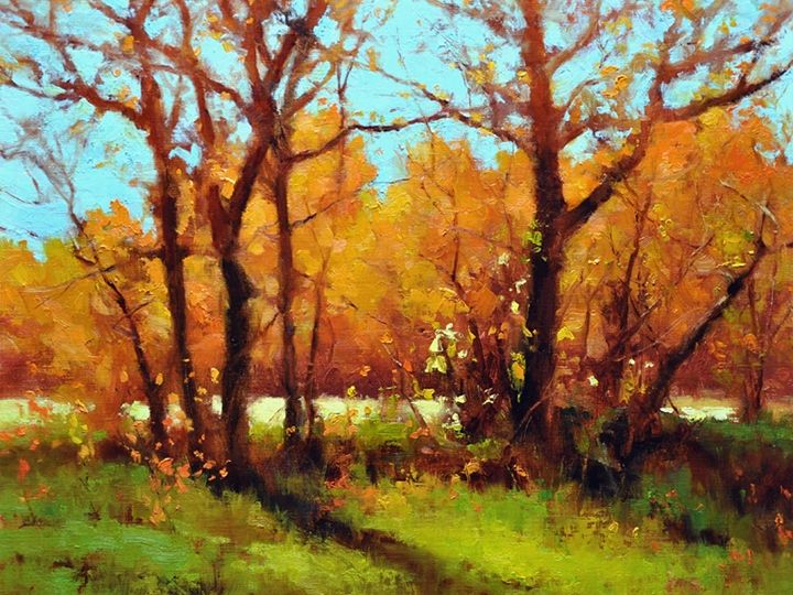 Early Autumn Painting at PaintingValley.com | Explore collection of ...