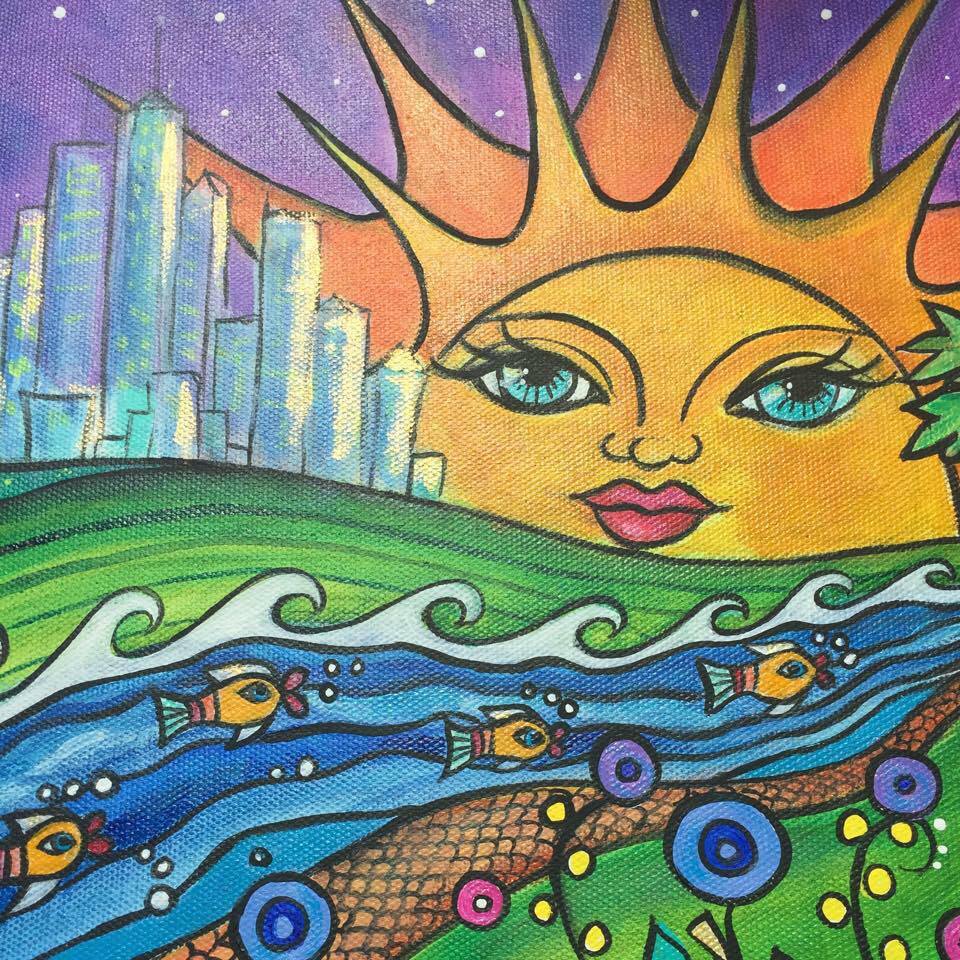 960x960 St Petersburg Earth Day - Earth Day Painting