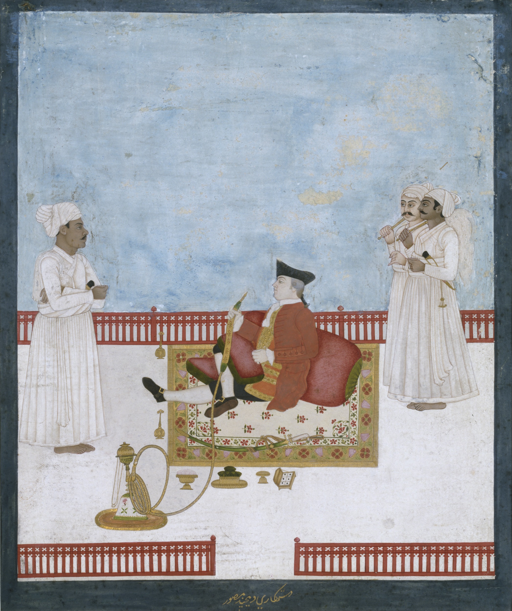 2094x2500 Fileportrait Of East India Company Official.jpg - East Indian Painting
