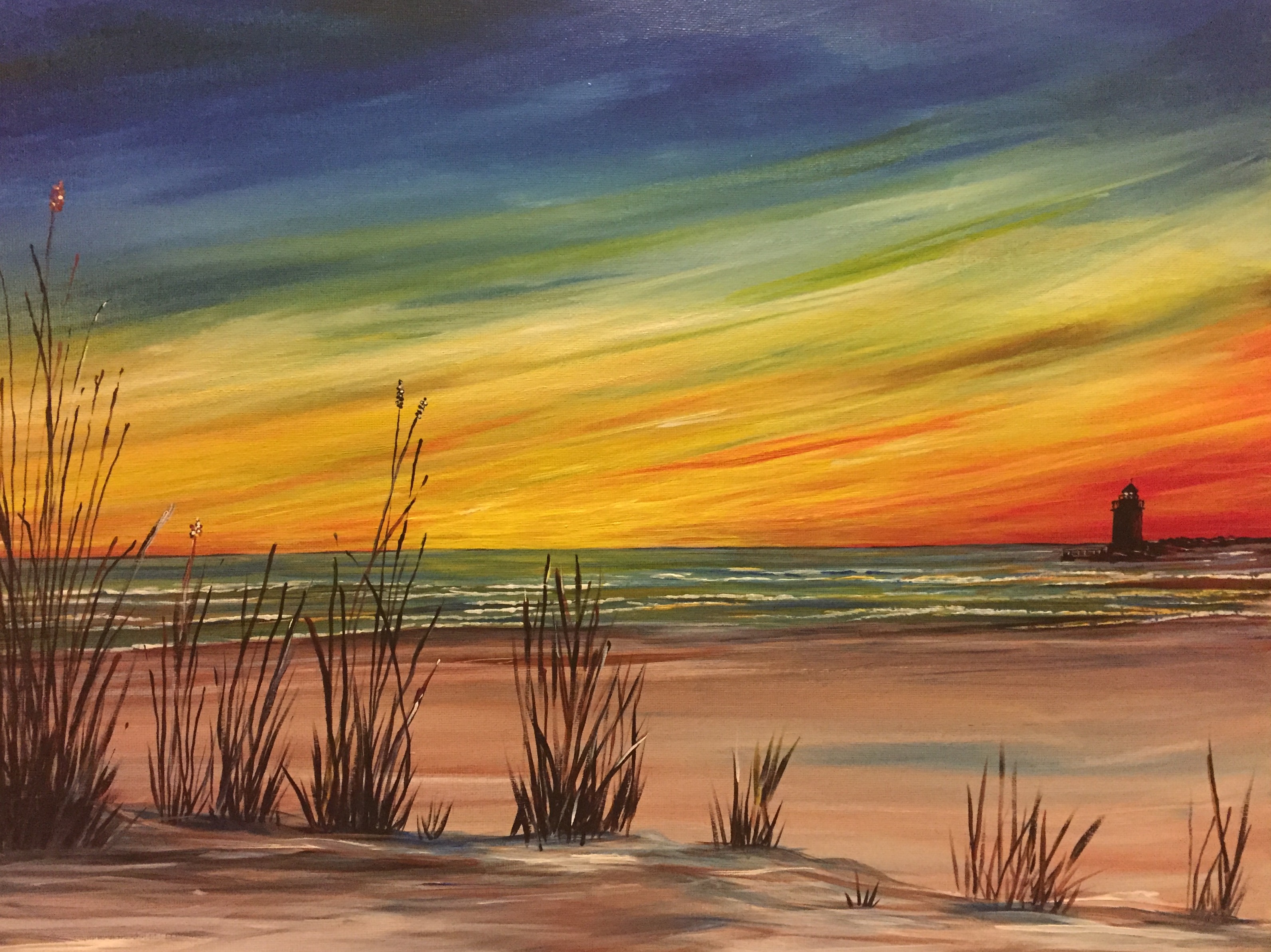 3184x2385 East Islip Lanes 06222018 Paint Nite Event - East Painting