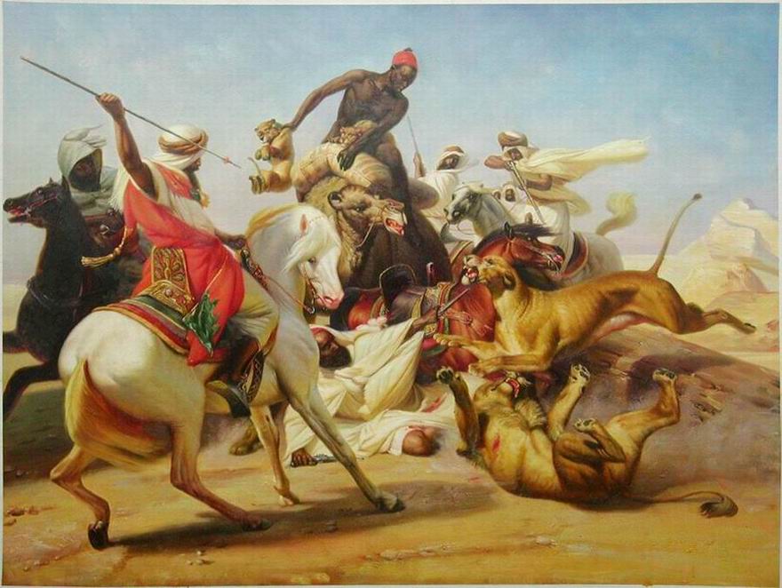 880x662 Middle East Oil Painting - East Painting