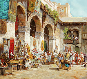 300x275 Middle East Paintings Fine Art America - East Painting