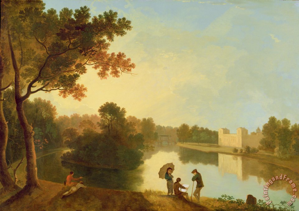 960x678 Richard Wilson Wilton House From The South East Painting - East Painting
