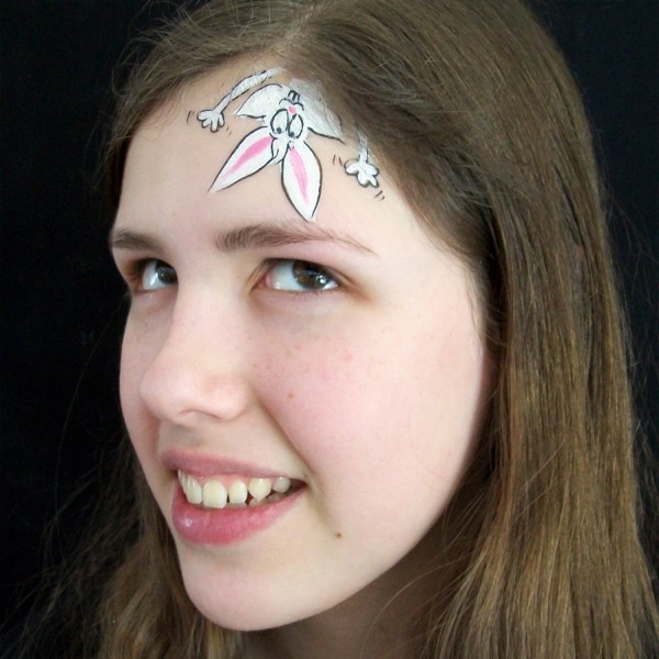 600x600 Help Sneakadoodle Easter Bunny Find His Missing Basket - Easter Bunny Face Painting