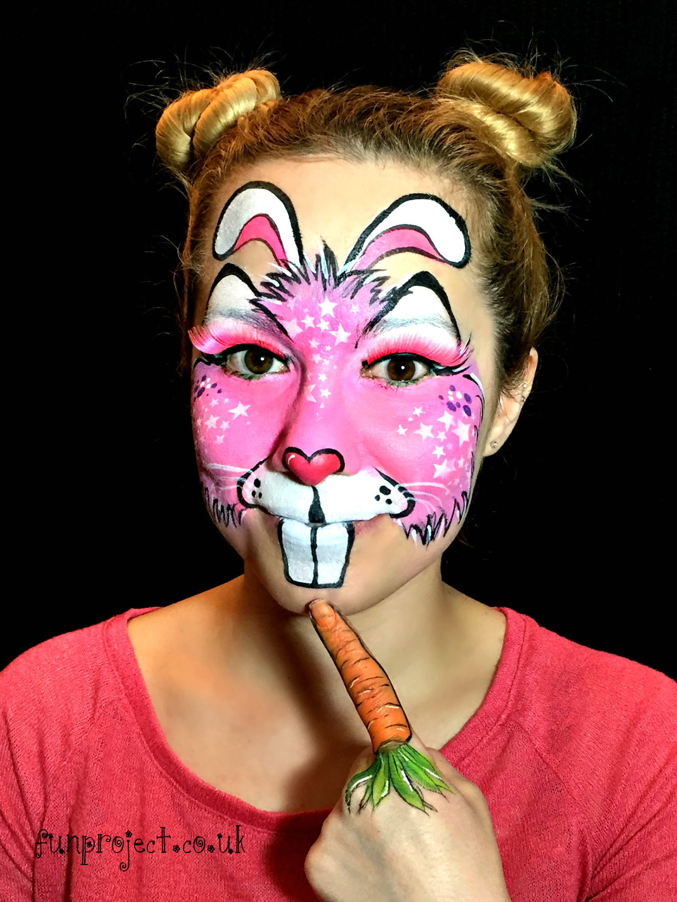 1320x1760 Easter Bunny Face Painting - Easter Bunny Face Painting