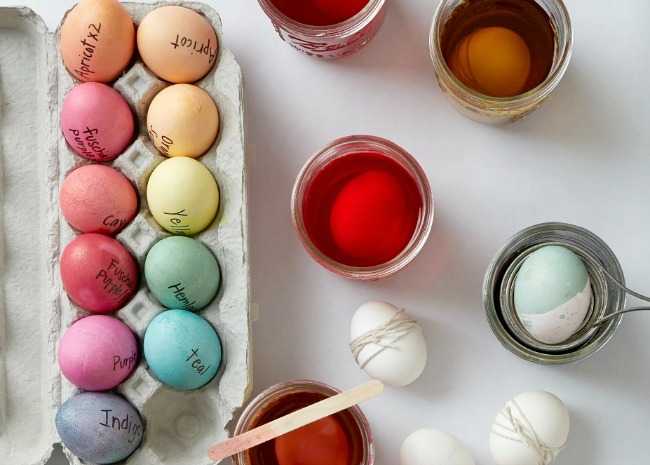 650x465 How To Dye Easter Eggs The Easy Way Allrecipes - Easter Egg Painting