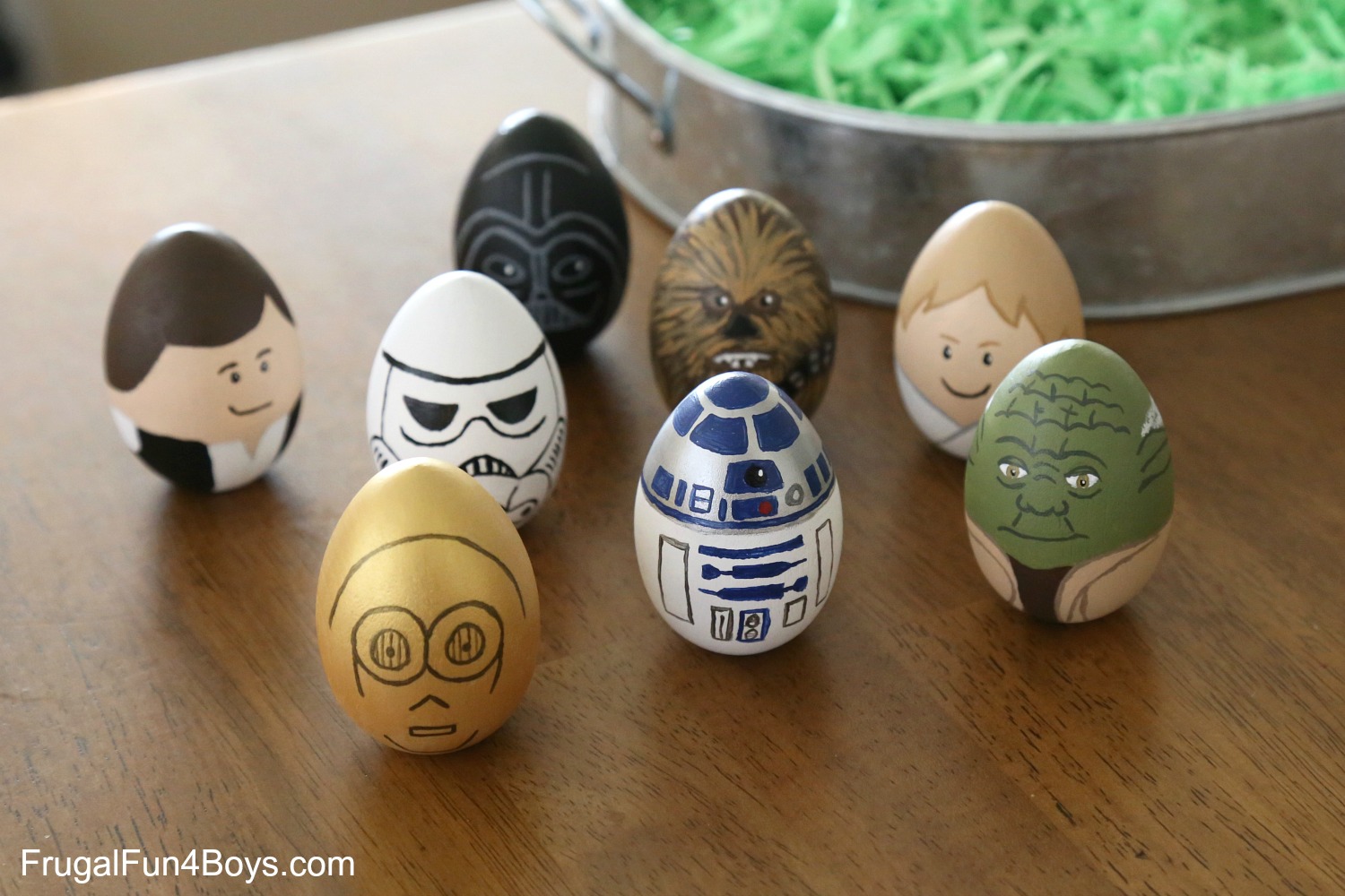 1500x1000 How To Make Star Wars Painted Easter Eggs - Easter Egg Painting