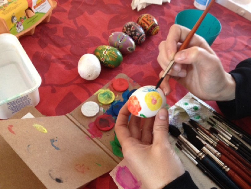813x610 Workshop - Easter Egg Painting